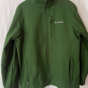 Green Columbia Weatherproof Fleece Lined Jacket